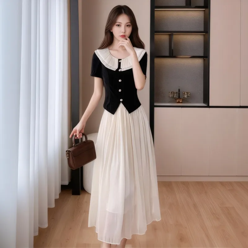 GOSO Two Piece Skirt Sets Women's-3