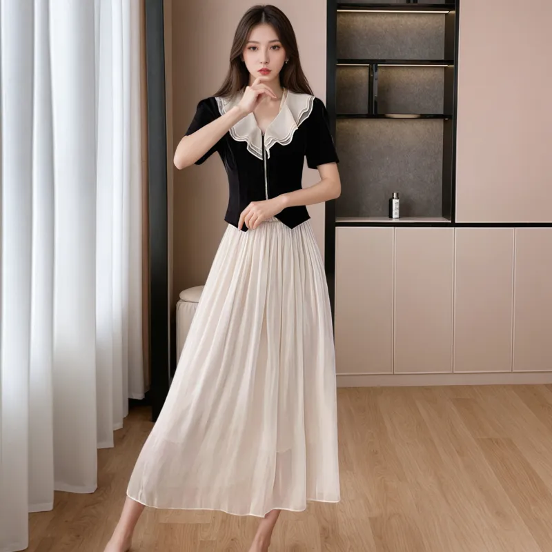 GOSO Two Piece Skirt Sets Women's-1