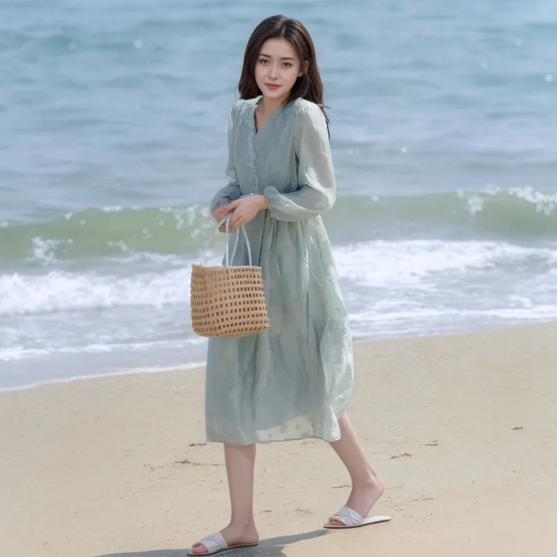 GOSO Long Sleeved Dress Women's-8