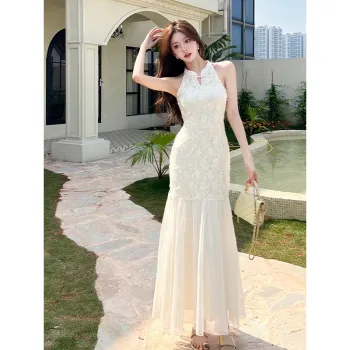 GOSO Sleeveless Dresses Women's Cheongsam Dress