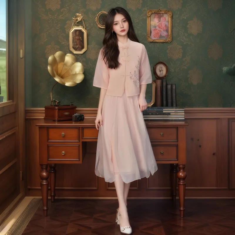 GOSO Two Piece Skirt Sets Women's-4