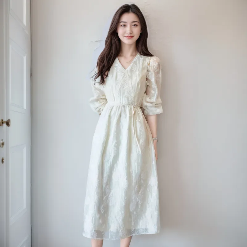 GOSO Long Sleeved Dress Women's-5