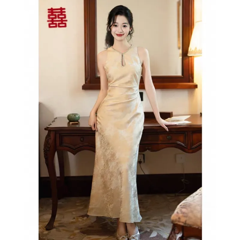 GOSO Sleeveless Dresses Women's-11