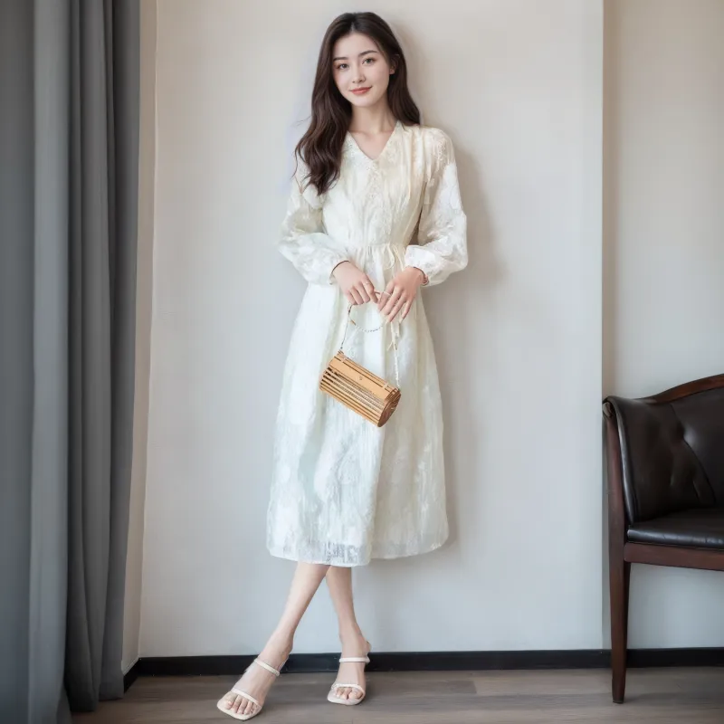 GOSO Long Sleeved Dress Women's-3