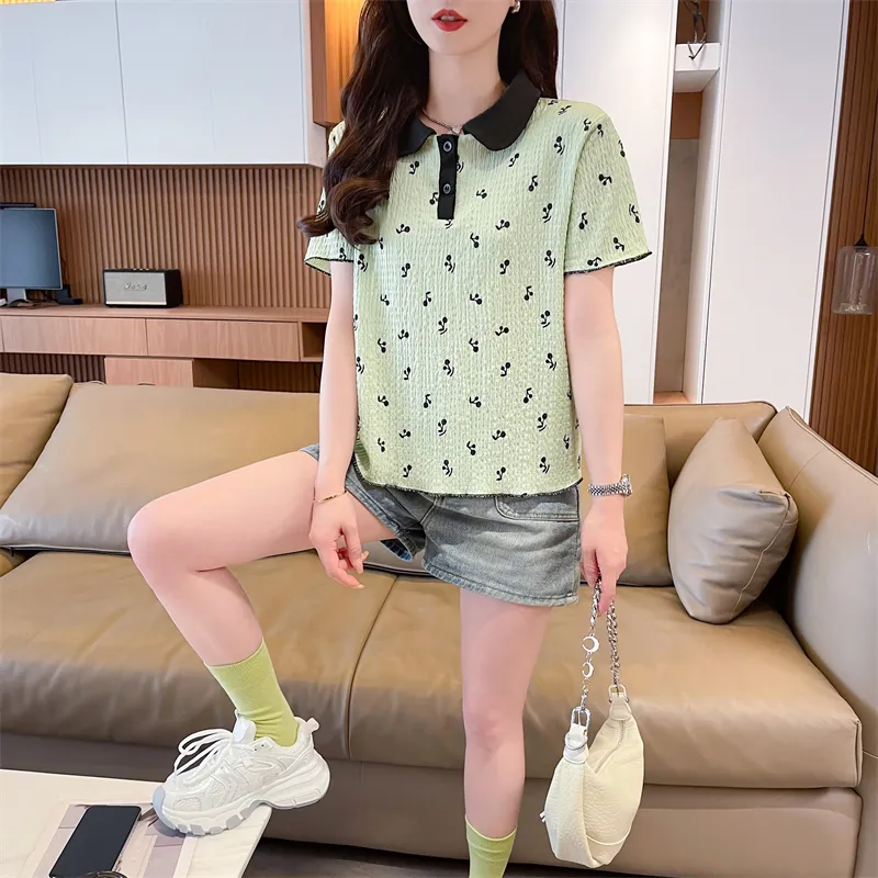 GOSO Drop Shoulder Sleeve T Shirt Women's-10