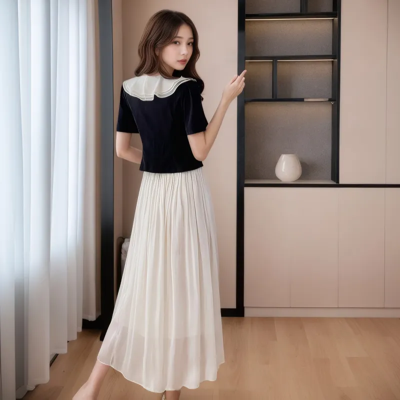 GOSO Two Piece Skirt Sets Women's-4