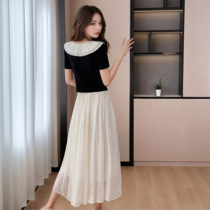 GOSO Two Piece Skirt Sets Women's-1