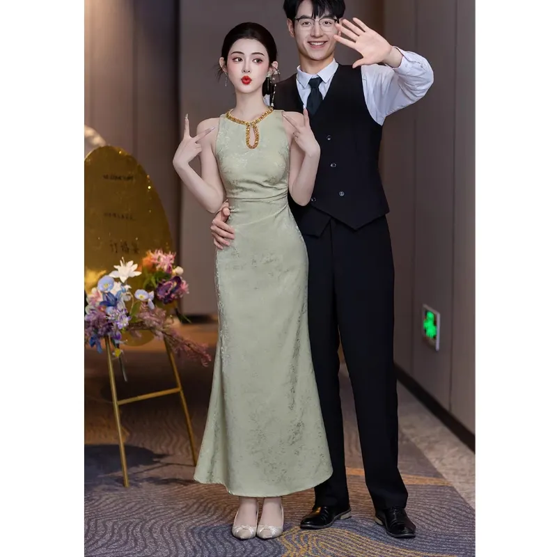 GOSO Sleeveless Dresses Women's-6