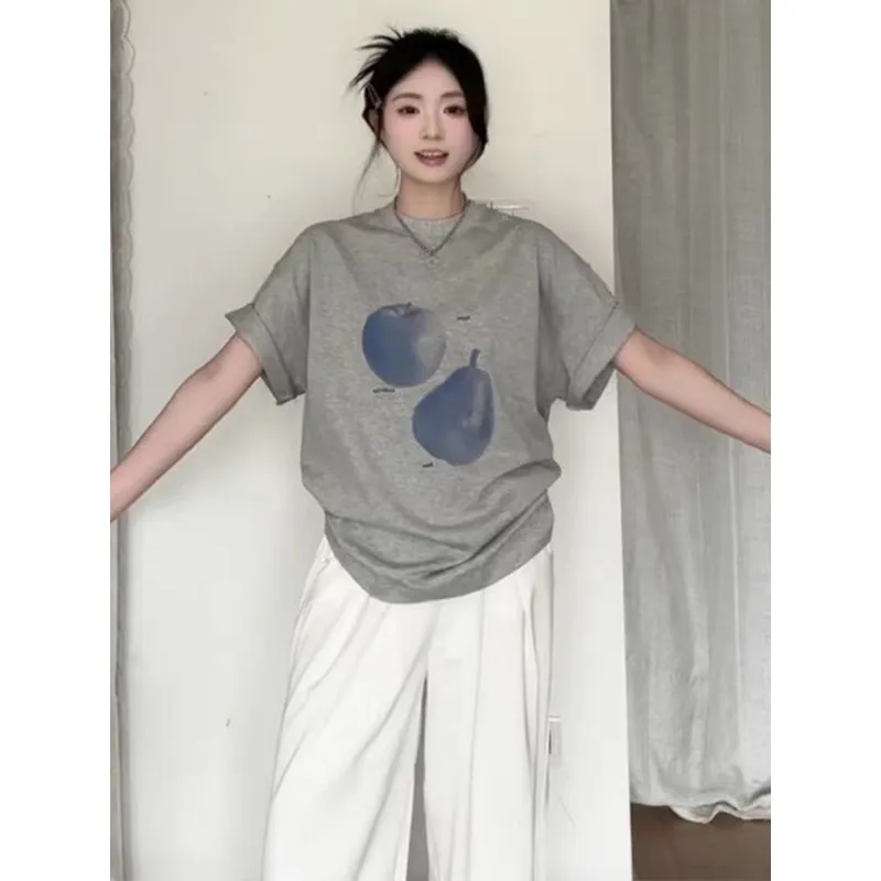 GOSO T Shirts Women's Gray-6
