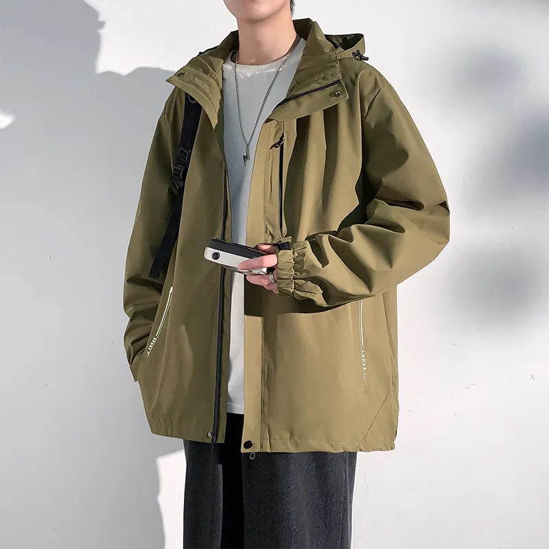 Yalu Abrasion Resistant, Breathable, Waterproof, And Windproof Windbreaker Jacket Unisex-21