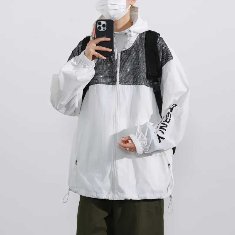 Yalu Sun Protection Jackets & Coats Unisex Colorful Blue-18