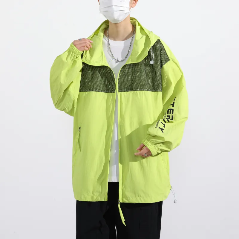 Yalu Sun Protection Jackets & Coats Unisex Colorful Blue-9