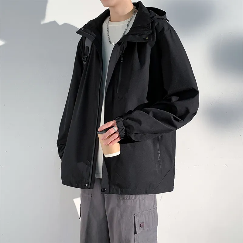 Yalu Abrasion Resistant, Breathable, Waterproof, And Windproof Windbreaker Jacket Unisex-2