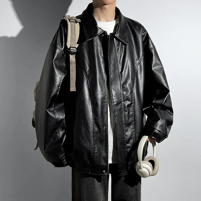 Yalu Jackets & Coats Unisex Black-6