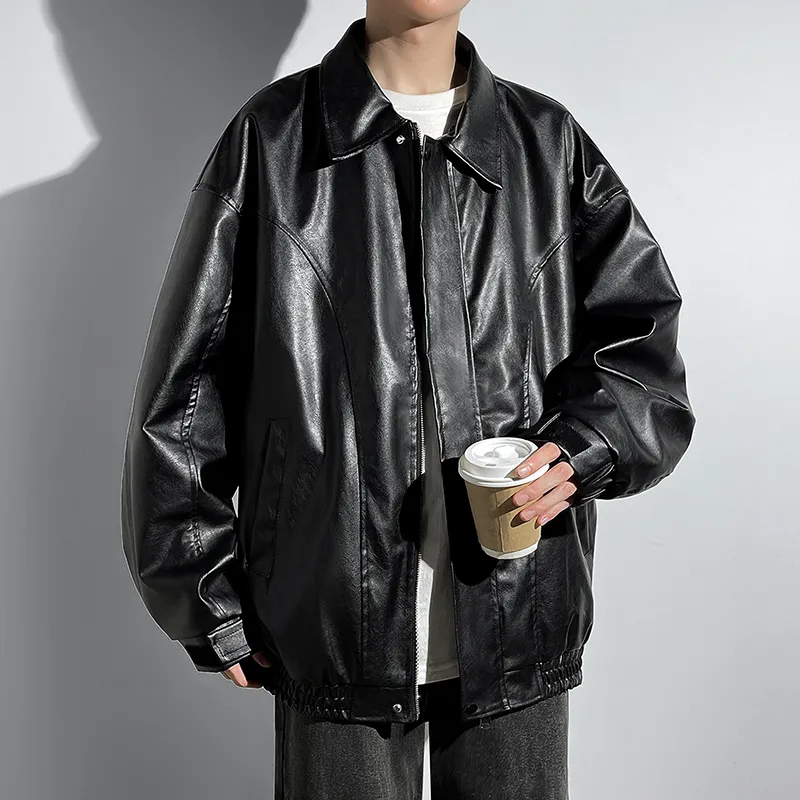 Yalu Jackets & Coats Unisex Black-4