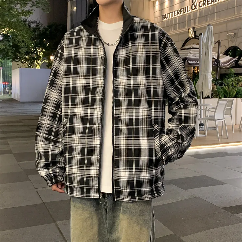 Yalu Jackets Coats Unisex Black-4