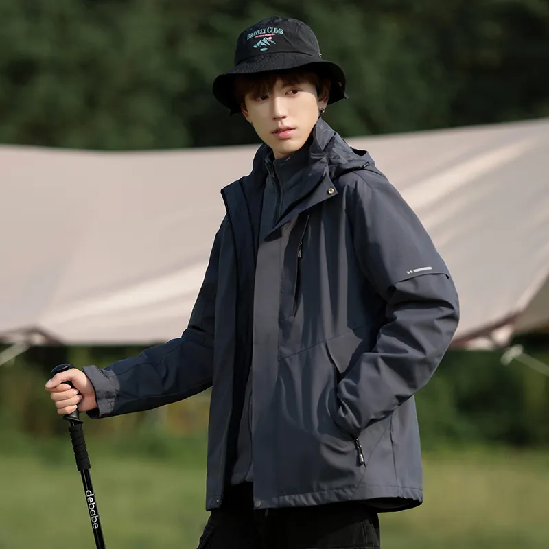 Yalu Abrasion Resistant, Breathable, Waterproof, And Windproof Windbreaker Jacket Unisex-4