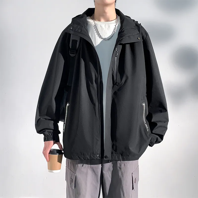 Yalu Abrasion Resistant, Breathable, Waterproof, And Windproof Windbreaker Jacket Unisex-4