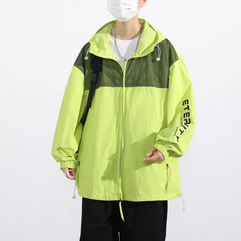 Yalu Sun Protection Jackets & Coats Unisex Colorful Blue-12