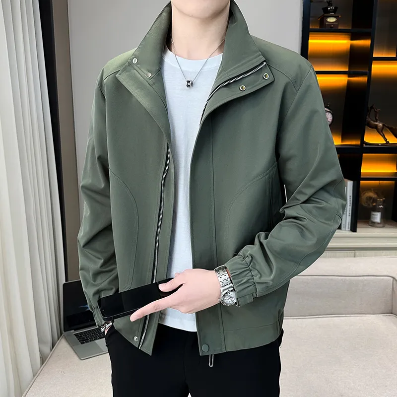 Yalu Jackets Coats Unisex Army Green-3