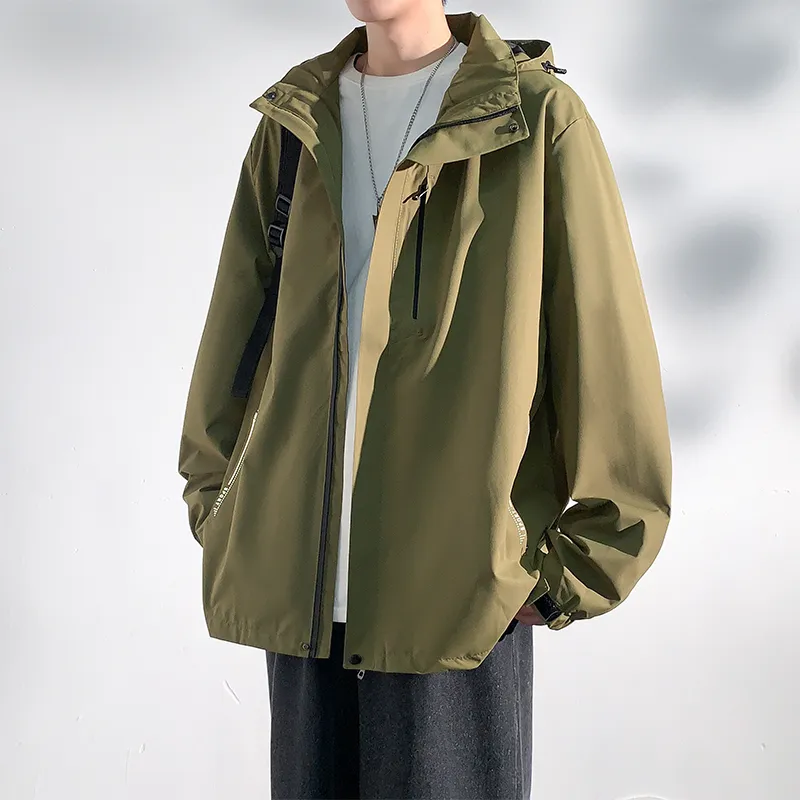 Yalu Abrasion Resistant, Breathable, Waterproof, And Windproof Windbreaker Jacket Unisex-23