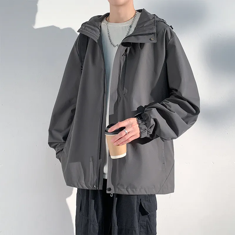 Yalu Abrasion Resistant, Breathable, Waterproof, And Windproof Windbreaker Jacket Unisex-14