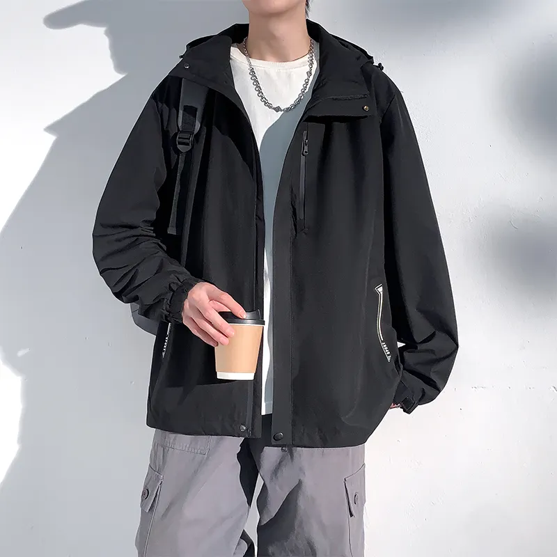 Yalu Abrasion Resistant, Breathable, Waterproof, And Windproof Windbreaker Jacket Unisex-3