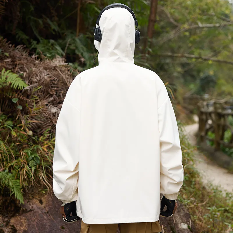 Yalu Abrasion Resistant, Breathable, Waterproof, And Windproof Windbreaker Jacket Unisex-2