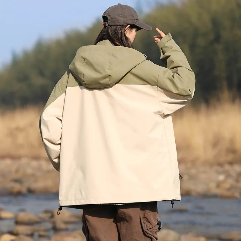 Yalu Abrasion Resistant, Breathable, Cold Resistant, Waterproof, Windproof Windbreaker Jacket Unisex-9