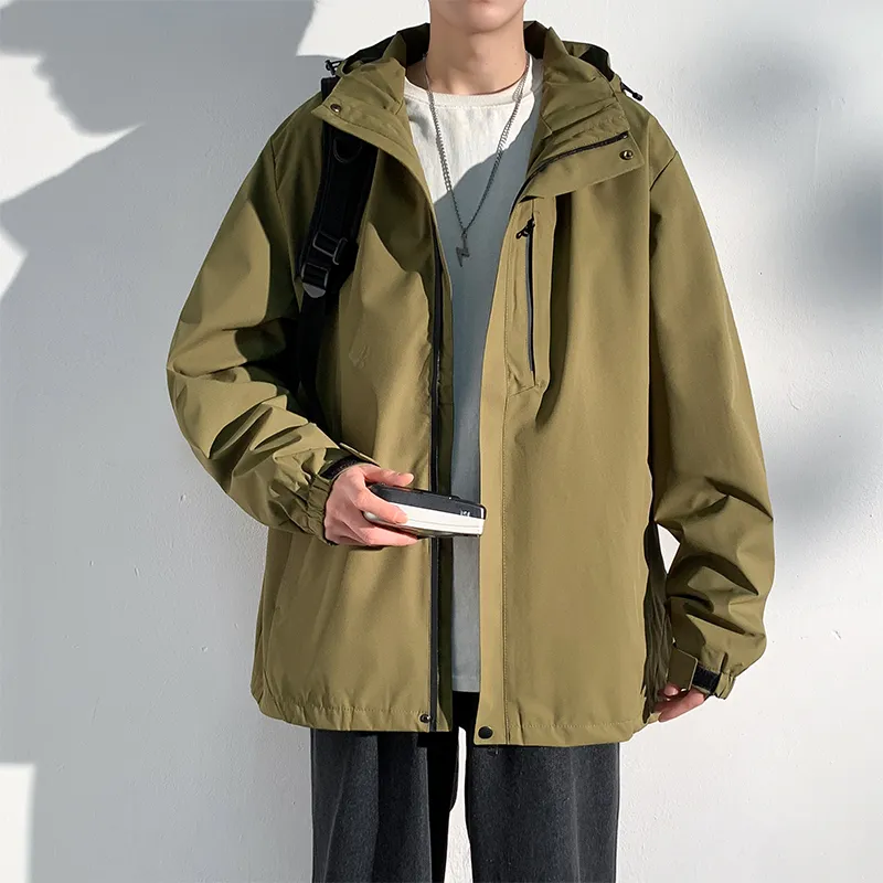Yalu Abrasion Resistant, Breathable, Waterproof, And Windproof Windbreaker Jacket Unisex-20
