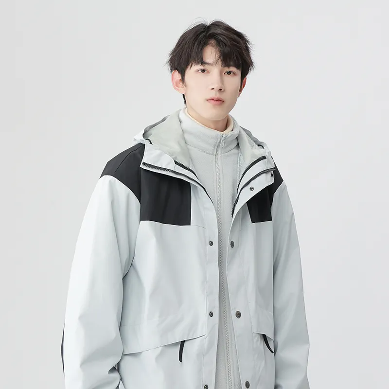 Yalu Water Resistant Windproof Breathable Wear Resistant Water Repellent Windbreaker Jacket Unisex-9