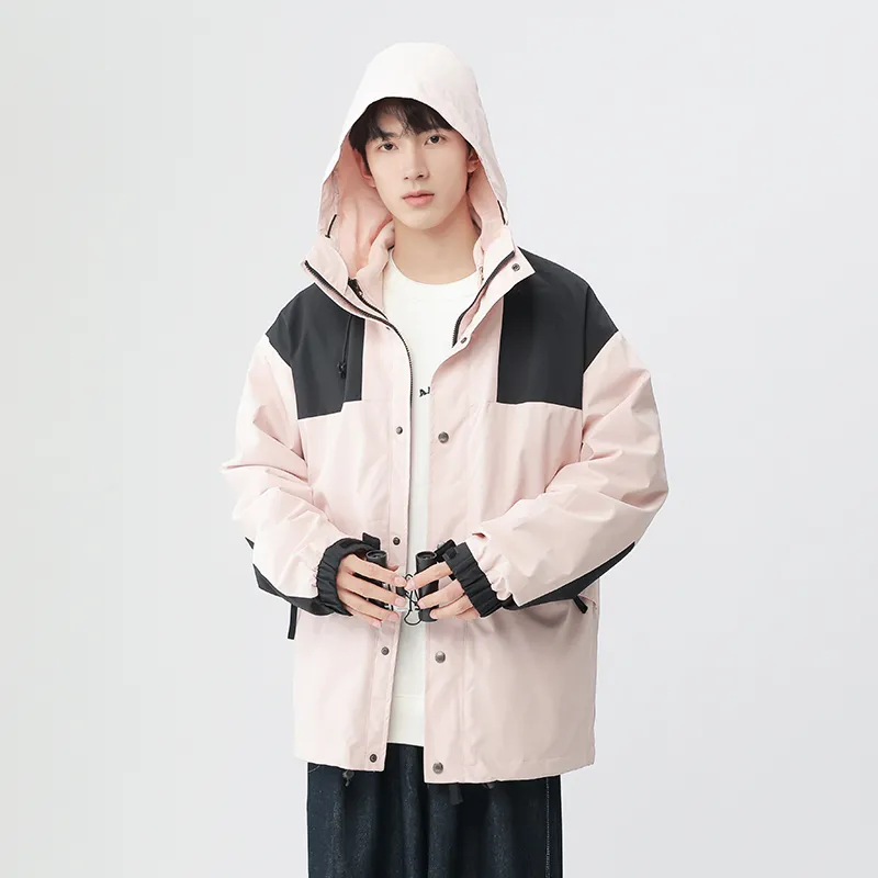 Yalu Water Resistant Windproof Breathable Wear Resistant Water Repellent Windbreaker Jacket Unisex-14