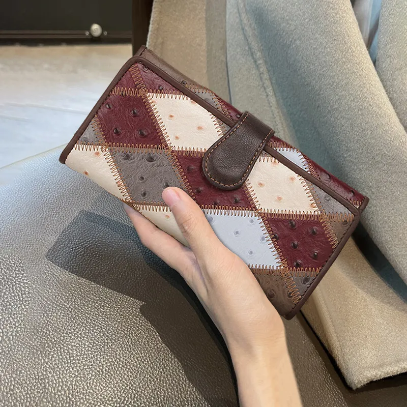 ;COBBLER LEGEND Top Grain Cow Leather Wallet Unisex Multicolor-1