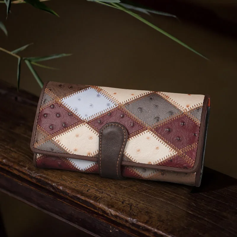 ;COBBLER LEGEND Top Grain Cow Leather Wallet Unisex Multicolor-2