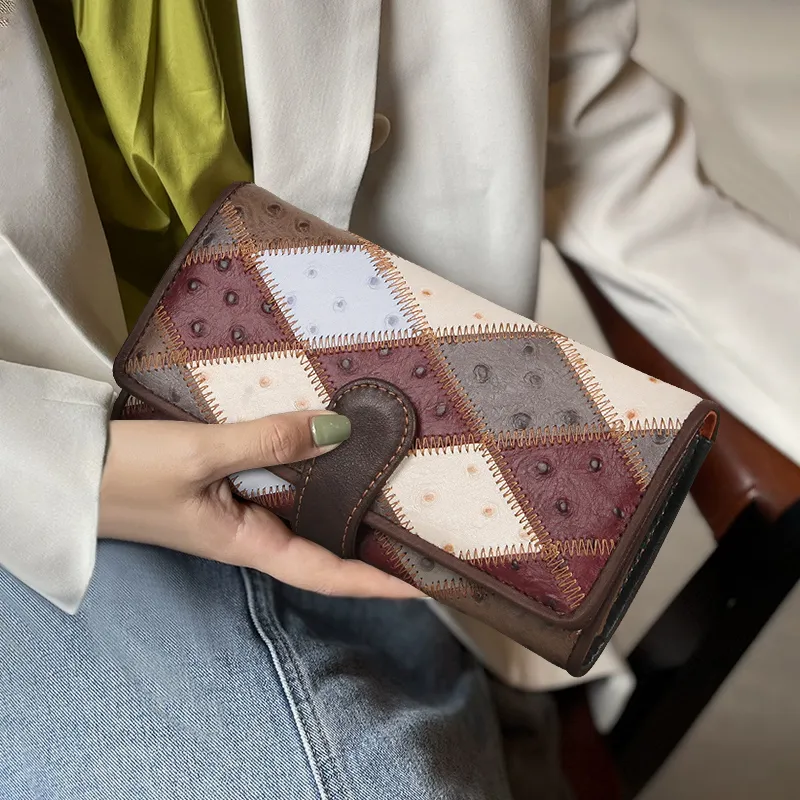 ;COBBLER LEGEND Top Grain Cow Leather Wallet Unisex Multicolor-3
