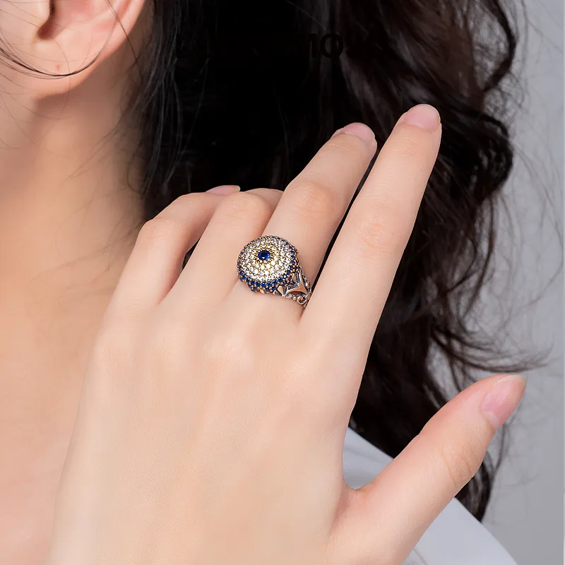 LUCKYMOJO 925 Sterling Silver Rings Women's-2