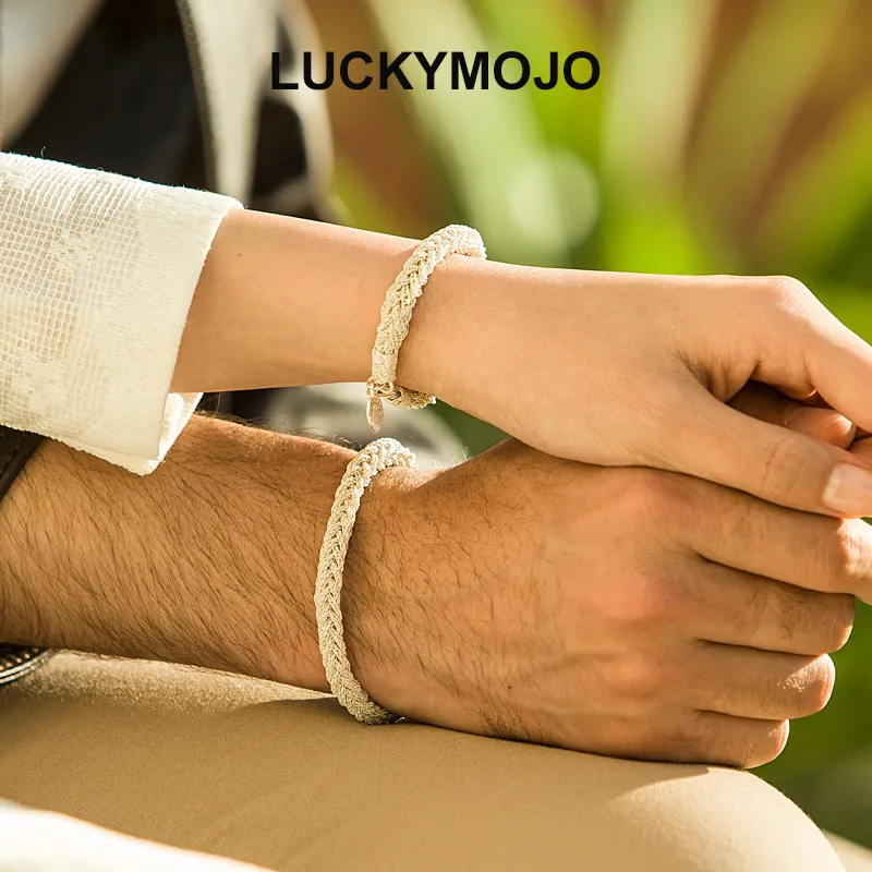 LUCKYMOJO Sterling Silver Bracelets Unisex-1