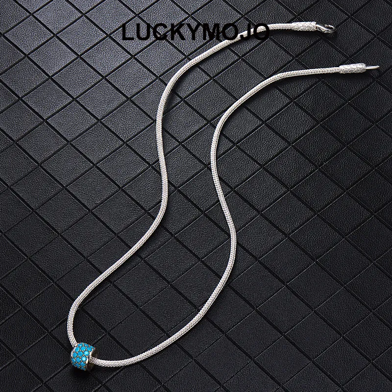 LUCKYMOJO Sterling Silver Necklaces Unisex-8