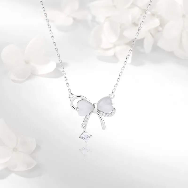SINCE BEAUTY Sterling Silver Necklaces Women's-2