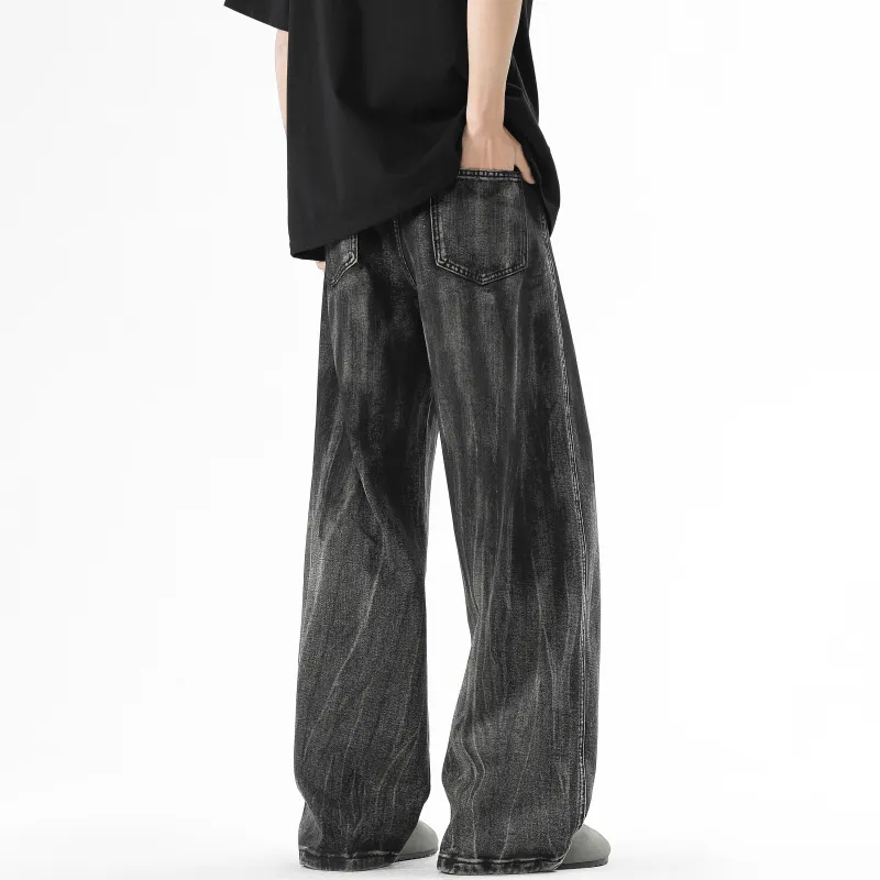 XAFB Jeans Unisex Stone Washed Gray-4