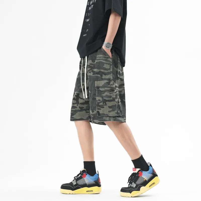 XAFB Denim Shorts Unisex-3