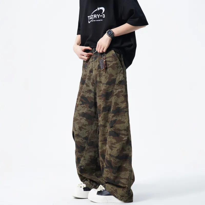 XAFB Jeans Unisex Camouflage-3