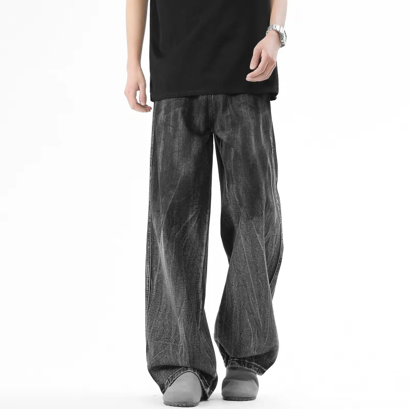XAFB Jeans Unisex Stone Washed Gray-1