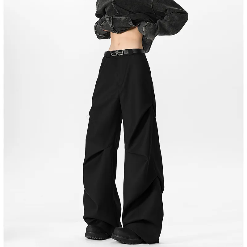 WELTER EXPERIMENT Casual Pants Unisex Black-7