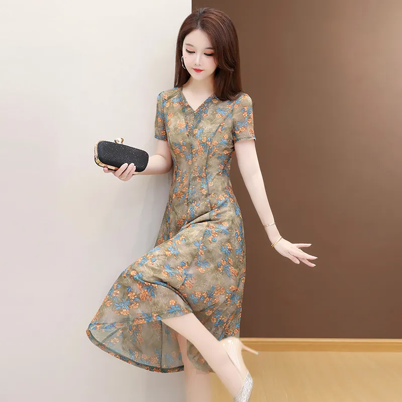 The Temptation Of The Muse Short Sleeved Dress Women's-5