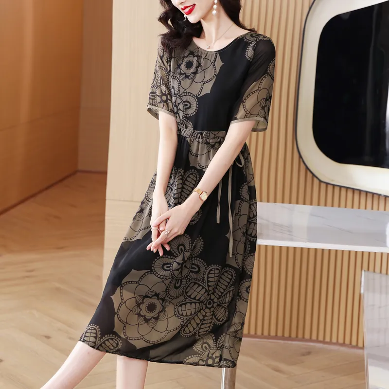 The Temptation Of The Muse Short Sleeved Dress Women's-6