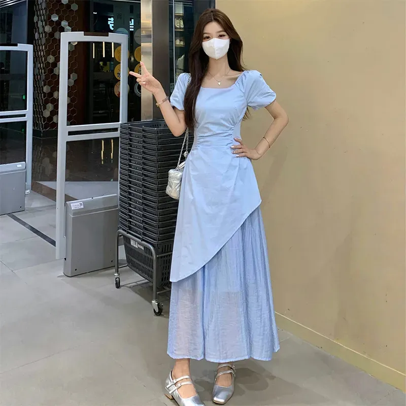 The Temptation Of The Muse Short Sleeved Dress Women's-2