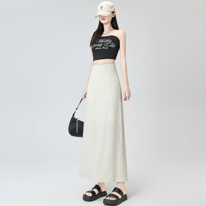 The Temptation Of The Muse Casual Long Skirt Women's-15