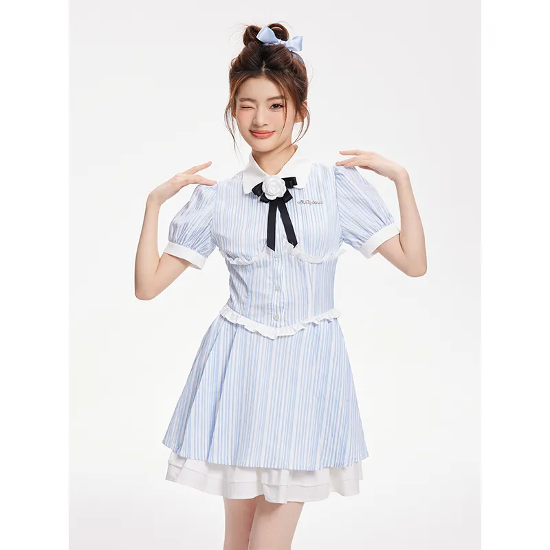 The Temptation Of The Muse Short Sleeved Dress Women's-4