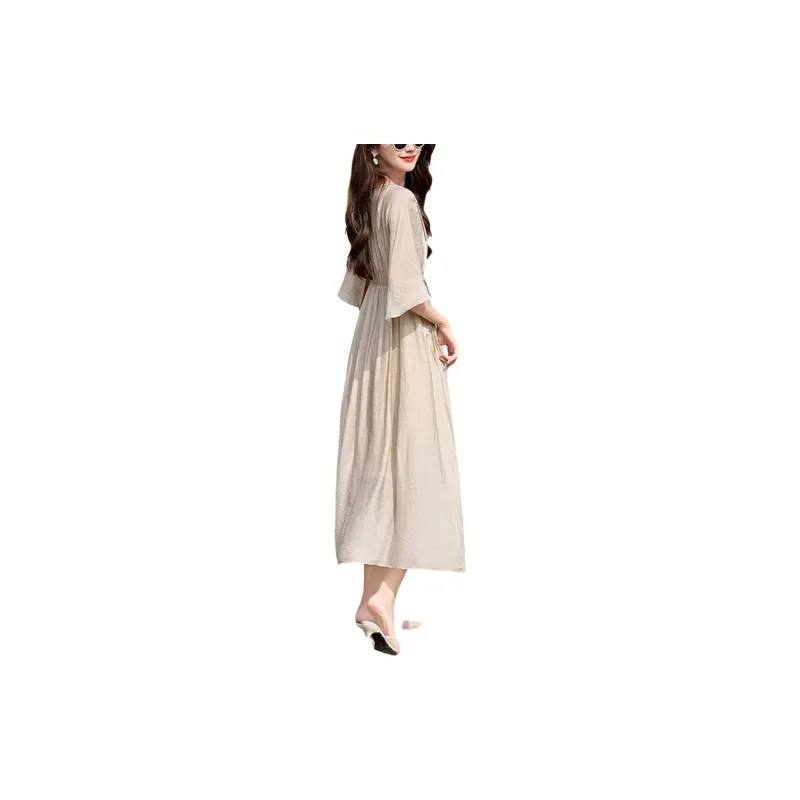 The Temptation Of The Muse Short Sleeved Dress Women's-0